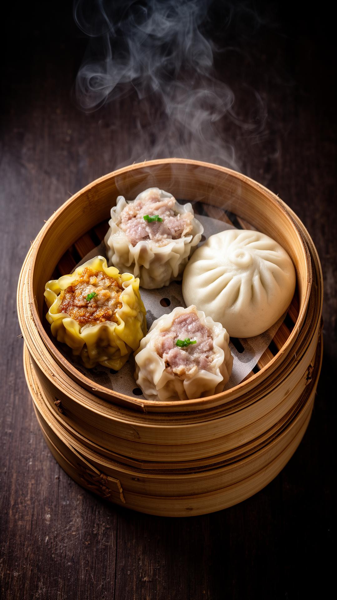Steamed dim sum